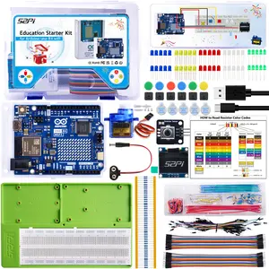 52Pi Education Starter Kit for Arduino UNO R4 WiFi, UNO R4 Development Board, Programming Convenient and Flexible for Arduino