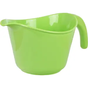 Batter Mixing Bowl with Pour Spout, 2 Quart, BPA-Free - & Dishwasher Safe, Non-Slip Base, Ergonomic Saving Detachable Handle