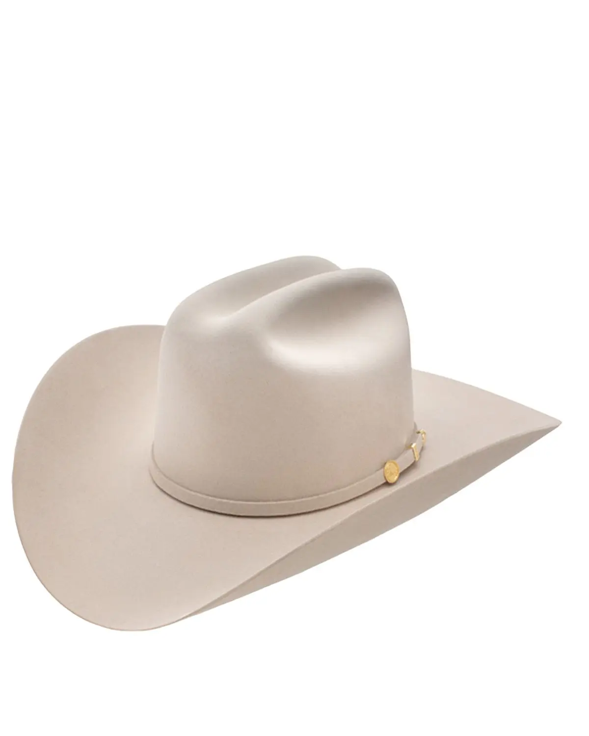Stetson Unisex El Presidente 100X Felt Cowboy Hat - Sfpres-484061 Silver Belly