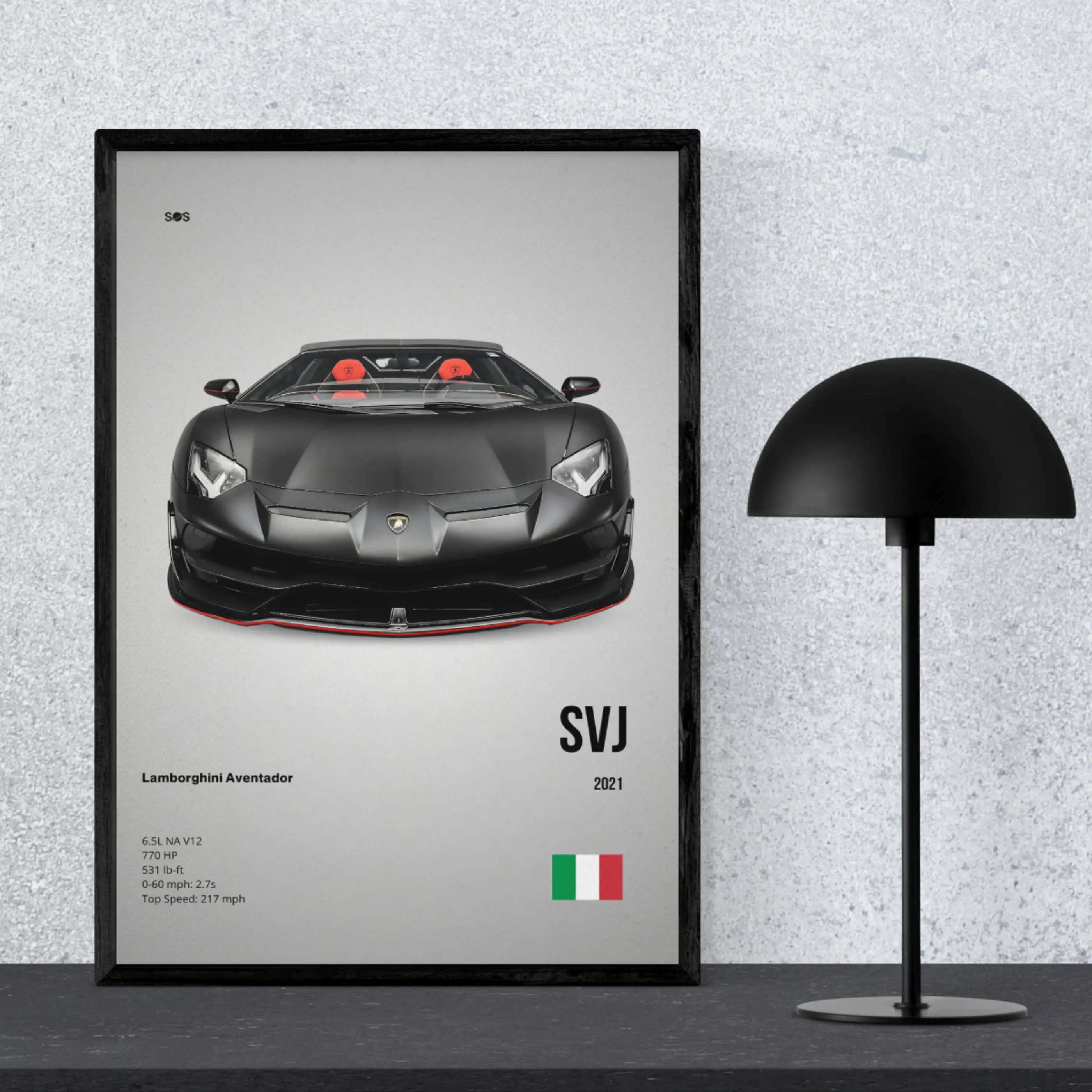 Lamborghini Aventador SVJ - 2021 Poster