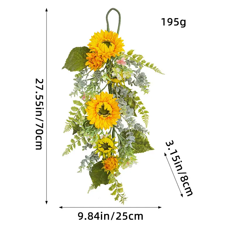 S2 31 Sunflower Hanging Upside Down