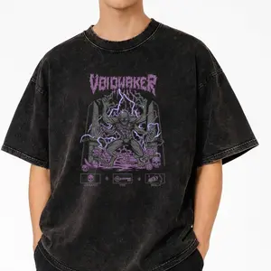 OSRS Voidwaker | Oversized T-Shirt | Acid Wash | Old School Runescape For Him | Gift For Her