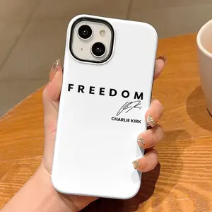 Freedom Pattern Phone Case , Shockproof Rugged Cover Dual Layer Soft TPU Bumper Hard Shell Suitable for IPhone 11 12 13 14 15 16 17 Pro Max Plus Air