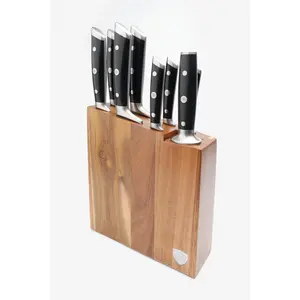 8-Piece Knife Block Set | Gladiator Series | Knives NSF Certified | Dalstrong ©
