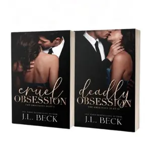 Dark Mafia Romanc: Obsession Duet Book 1-2 Signed Paperback Bundle with Cruel Obsession & Deadly Obsession by J.L. Beck for Action Suspense and Spice Readers