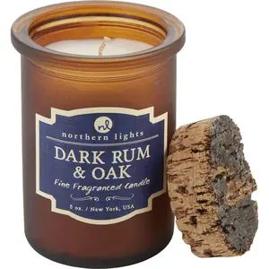 Dark Rum & Oak Scented By Northern Lights Spirit Jar Candle For Unisex