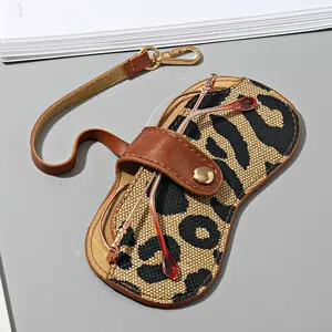 Glasses Case Easy Portable Glasses Storage Box Glasses Case Glasses Leopard Print Glasses Bag