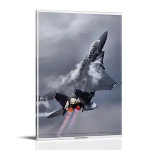 F-15 Eagle-fighter Poster Posters Music Album Cover Posters Canvas Wall Art High-Resolution Vintage Band & Artist Prints for Room