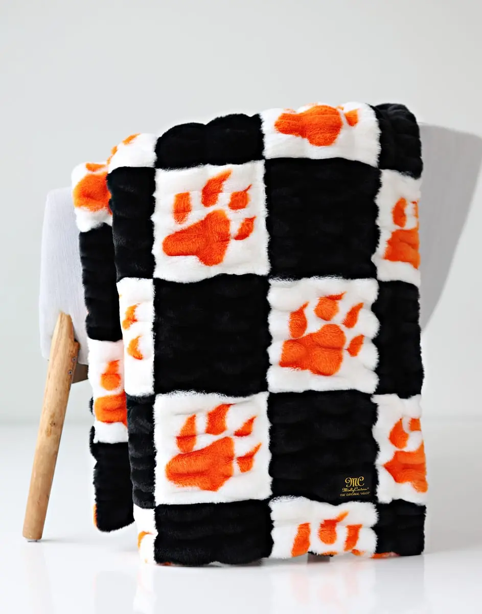 Sam Houston State Bearkats Soft Throw Blanket - 30"x36" Polyester Fits, Cozy Aesthetic Home/House Decor, Room Decor for Infant Use