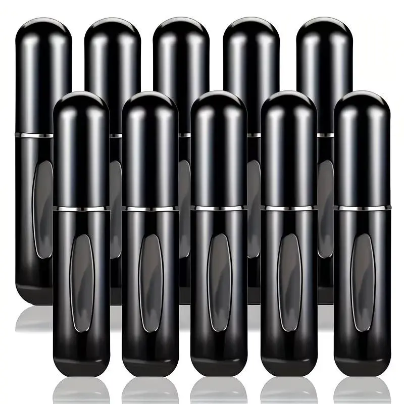10PCS Refillable Perfume Portable Atomizer Bottle Refillable Perfume Spray, Leak-Proof Perfume Spray Bottle, Travel Perfume for Traveling and Outgoing