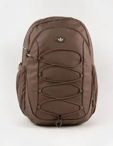 ADIDAS Originals Athletic Bungee Backpack, Brown ADIDAS Originals Athletic Bungee Backpack, Brown