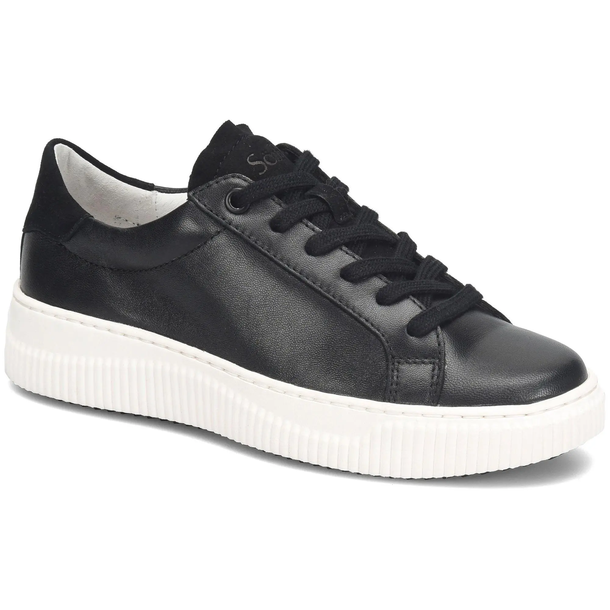 Sofft Leather Color-Blocked Sneaker - Fianna