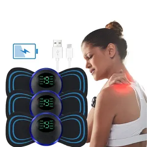 EMS Muscle Stimulator, Multifunctional Electric Muscle Stimulation, Ideal for Arms, Hips, Thighs, Abdomen, Fitness, Relaxation, Workout Enhancer, Body Shaping Tool