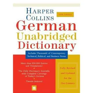 USED-Collins German Unabridged Dictionary 5th Edition by HarperCollins Publishers Ltd. (Hardcover)