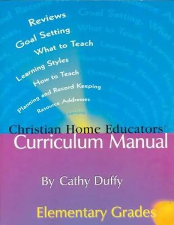 USED Book - Christian Home Educators Curriculum Manual: Elementary Grades by Cathy Duffy (Paperback) - english