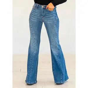 Judy Blue Alaina Double Seam Flare
