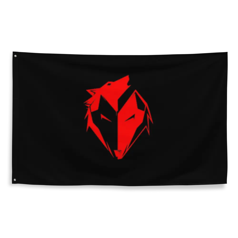 EKKO Flag (Red Logo)