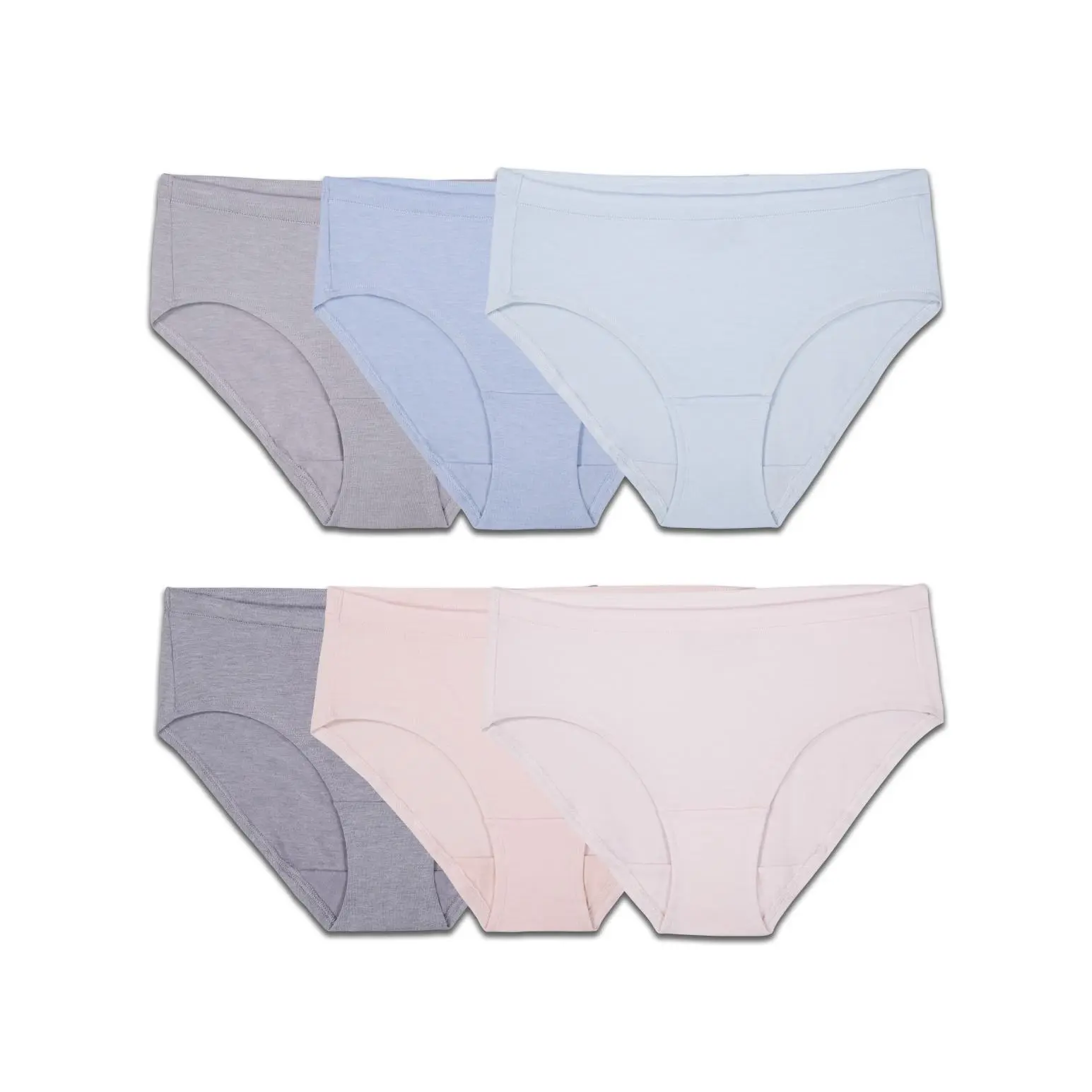 WOMENS BEYONDSOFT HIPSTER UNDERWEAR, 6 PACK