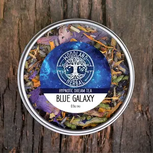 Blue Galaxy Tea - Organic Tea for Calming Anxiety, Sleep Aid, Dreaming