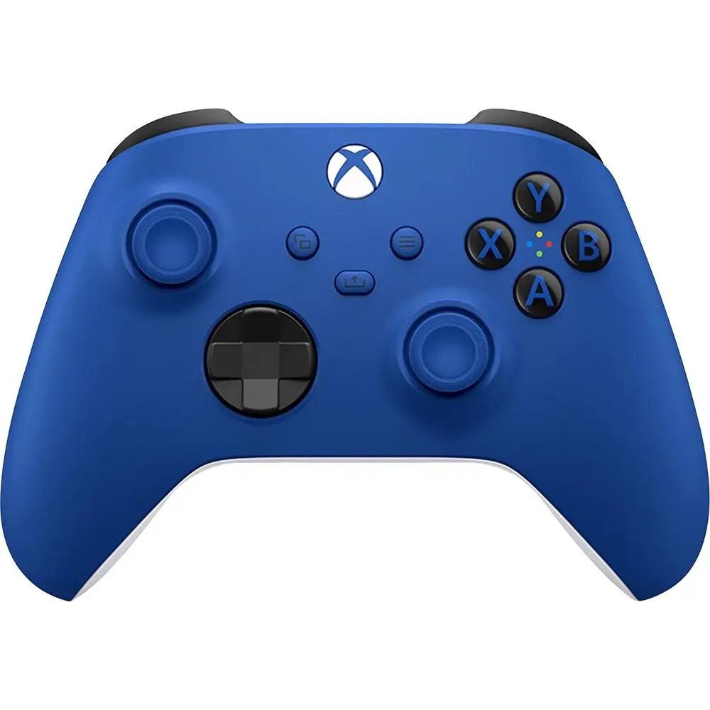 Microsoft WLC M Branded Shock Blue Gaming Controller