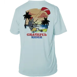 Grateful Rider Kiteboarder Short Sleeve UV Shirt