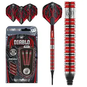 Winmau Diablo Full Weight Soft Tip Darts - 18G, 20G, Soft Darts