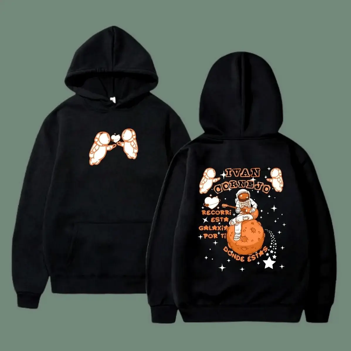 Ivan Cornejo Donde Estas Hoodie Sweatshirt T-Shirt Donde Estas Hoodie Mirada Tour 2025 Brown Shirt Regional Mexican Hood Hoodied Unisex Fleece