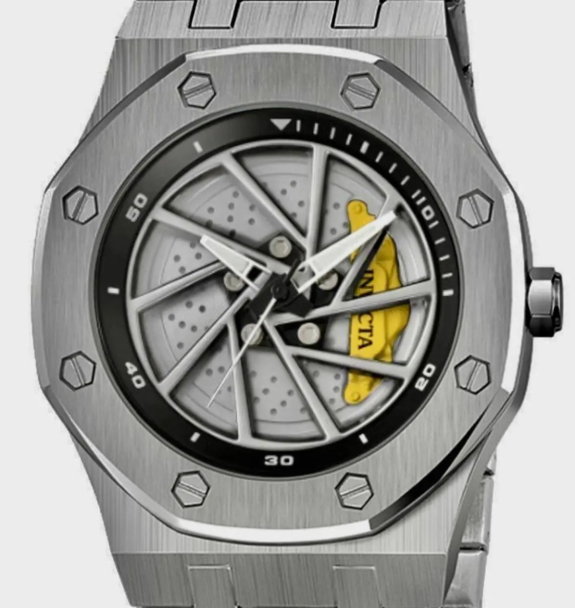 Invicta Speedway Rim Men's Watch - 42mm Steel - Model : 69487