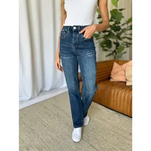 RFM Full Size High Rise Straight Tummy Control Jeans