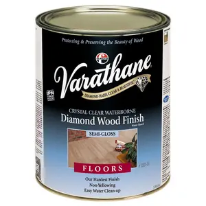 Rustoleum Classic Clear Diamond Wood Finish For Floors Semi-Gloss 230131 pack of 2