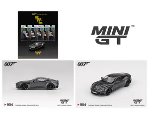 Mini GT Aston Martin DBS James Bond 007 “No Time To Die” –  #904 Japanese Packaging Diecast Model Car