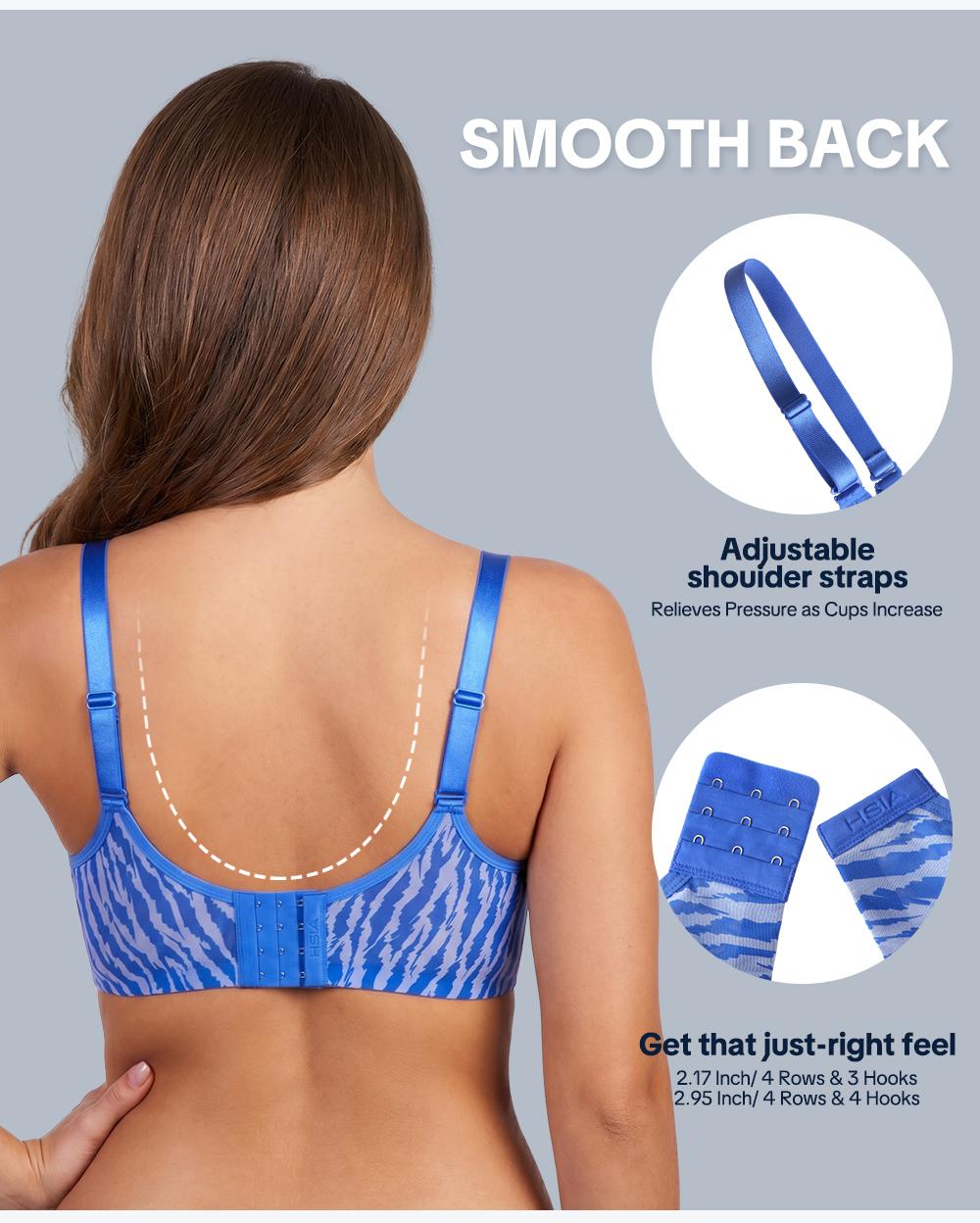 HSIA Zebra & Leopard Wild Print Curvy Plus Size Halter Top Bra Breathable SoftMesh No Padding Underwire Women Bra HSIA Zebra & Leopard Wild Print Curvy Plus Size Halter Top Bra Breathable SoftMesh No Padding Underwire Women Bra