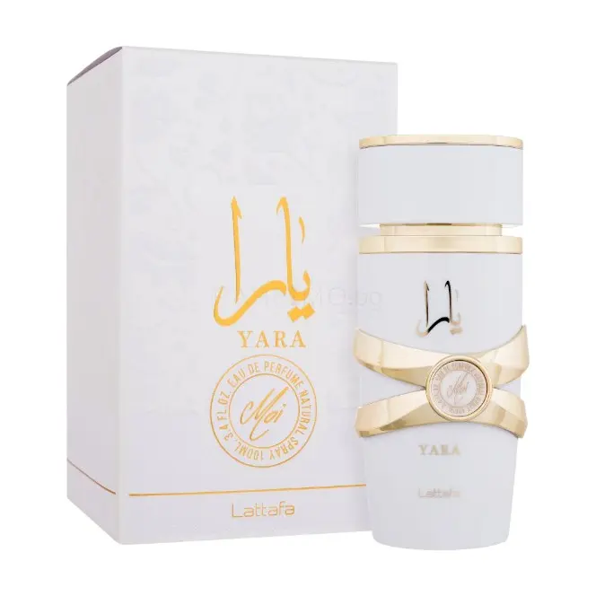 Lattafa | Yara | Moi | Women's Fragrance | 100 ML ( 3.4 OZ ) | Eau De Parfum | Jasmine - Peach & Amber