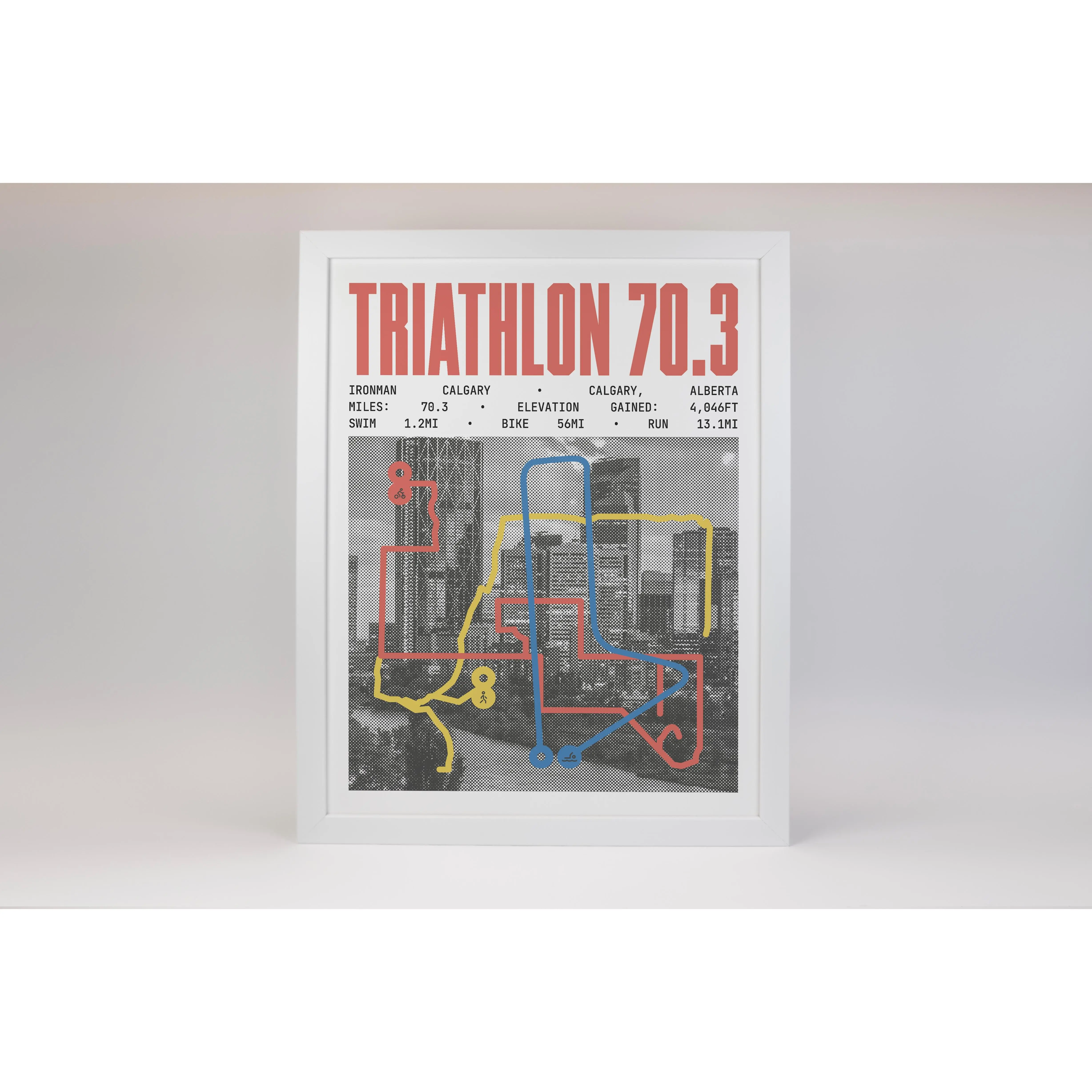Ironman 70.3 Calgary Poster
