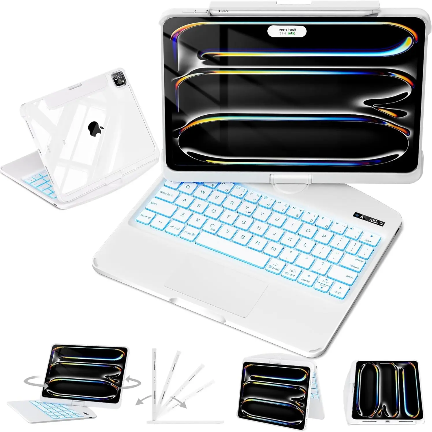 White(not include iPad!!!)