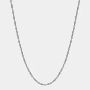 Franco Chain (2mm) - White Gold