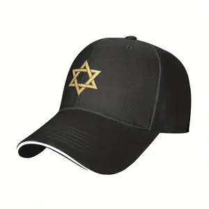 Star of David Baseball Cap Luxury Brand All-Season Travel Adjustable Tea Hat|   -F-|   Women 224 Men