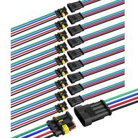 4Pin Wire Harness 10Sets