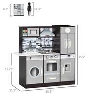 04, Dark Brown, 35.5" x 11.5" x 35.5" 