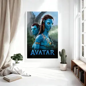 James Cameron's Avatar 3 Poster: Rolled Canvas Art Prints for Modern Film Fans.
