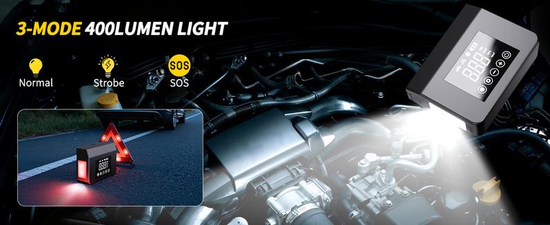 【Eleacc】2026 Winter Savior – 4000A Car Jump Starter & Jump Starter with 150PSI Tire Inflator, 15000mAh Power Bank & LED Light, Reliable in -20°F, Compatible with Most Cars, Trucks (ALL Gas/8.0L Diesel), Automotive Convenience for Winter Driving 【Eleacc】2026 Winter Savior – 4000A Car Jump Starter & Jump Starter with 150PSI Tire Inflator, 15000mAh Power Bank & LED Light, Reliable in -20°F, Compatible with Most Cars, Trucks (ALL Gas/8.0L Diesel), Automotive Convenience for Winter Driving