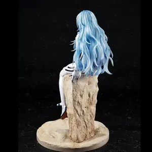 18CM Anime Rebuild Of Evangelion Ayanami Rei Figure Animation Model Toys Gifts Collection Decoration Ornaments Long Hair PVC