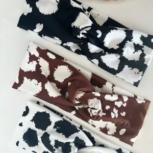 Cow Print Headband