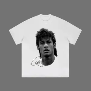 Big Head Neymar T-Shirt, Neymar Vintage Tee, Unisex Soccer Shirt, Sweatshirt, Graphic Tees, Menswear Womenswear Streetwear