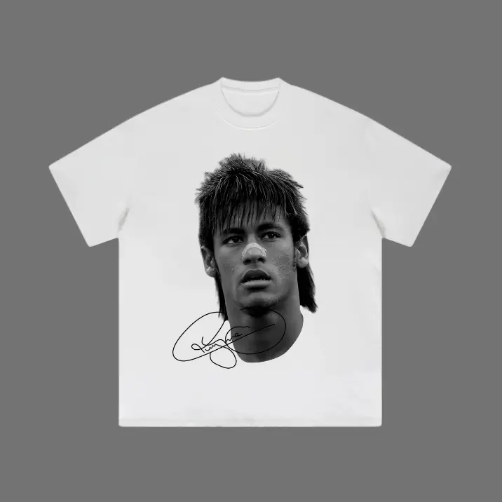 Big Head Neymar T-Shirt, Neymar Vintage Tee, Unisex Soccer Shirt, Sweatshirt, Graphic Tees, Menswear Womenswear Streetwear