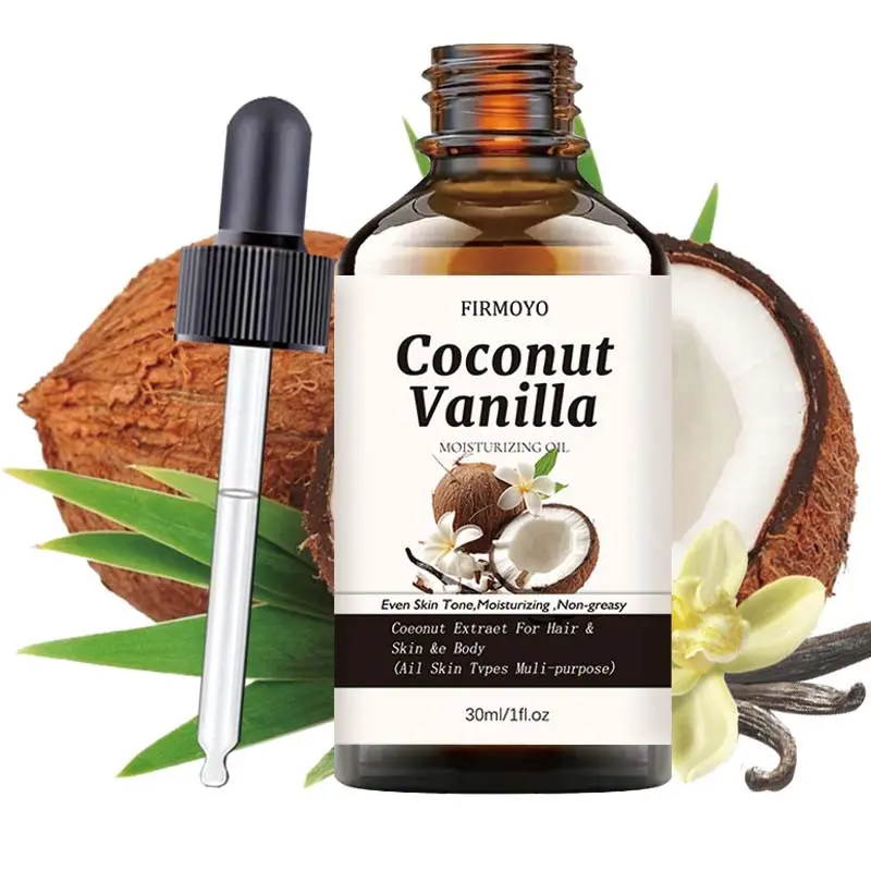 Vanilla Essential Oil, Moisturizing body oils - A plant-derived essential oil used in facial and body care, has moisturizing, Hydrating, and nourishing properties that improve dry skin, suitable for massage, bathing, cleansing, hair care