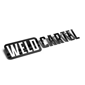 Weld Cartel Transfer Sticker Black Truck Decals Vinyl Decal