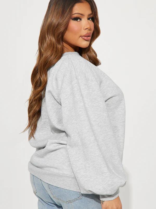 Vera Off Shoulder Oversized Sweatshirt