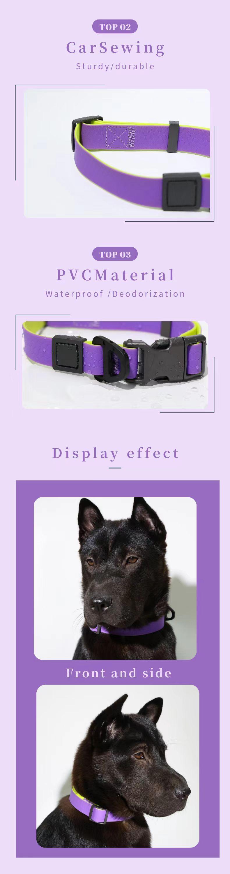 Premium TPU Dog Training Kit: Waterproof Leash and Sturdy Honeycomb Collar for Enhanced Performance poppy swivel