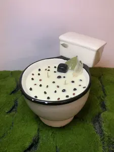 Antique/Thrifted Toilet Soy Wax Custom Candle